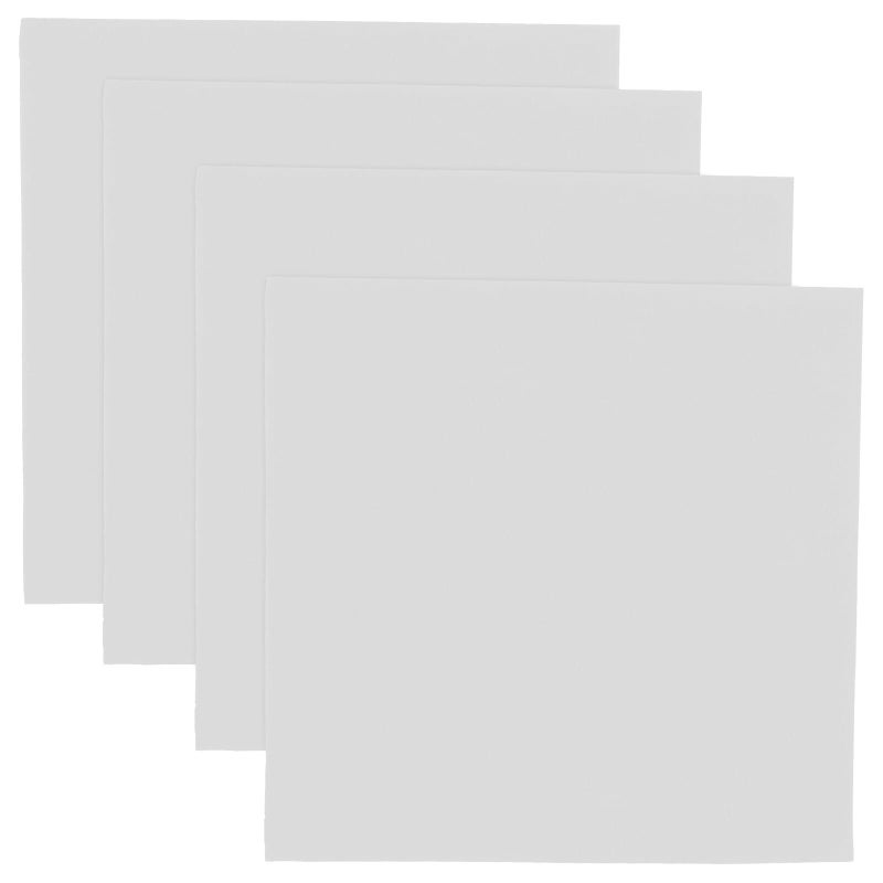 مناديل زفاف بيضاء سميكة يمكن التخلص منها 50 قطعة بجودة فندقية لحفلات الاستقبال والمناسبات والولائم - Image 2